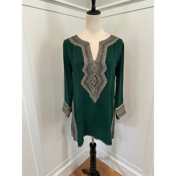 Calypso St. Barth Silk Tunic Size S - Picture 1 of 6